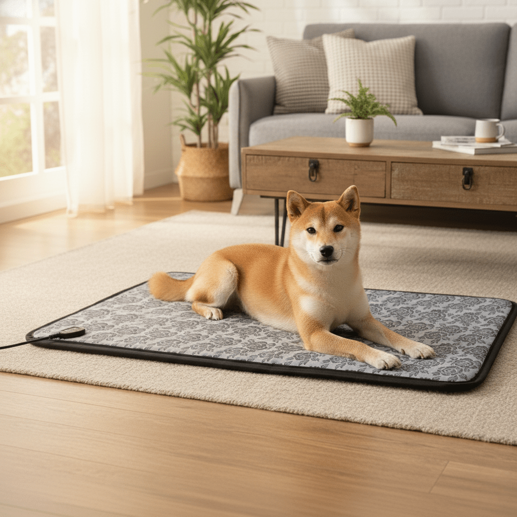 Highendlights – Electric Heated Pet Pad with Adjustable Temperature & Waterproof Cover