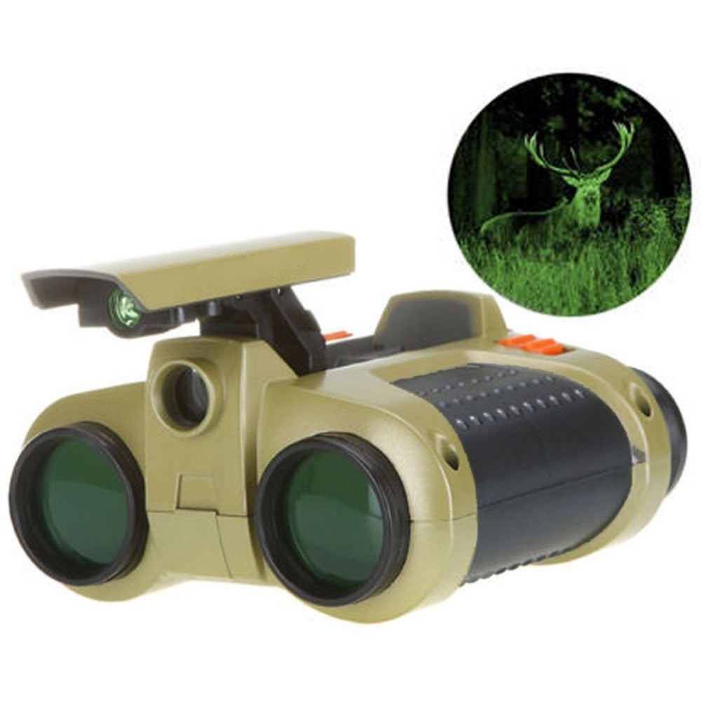 Night Vision Binoculars for Kids - Perfect for Outdoor Games, Wildlife Watching, and Exploration