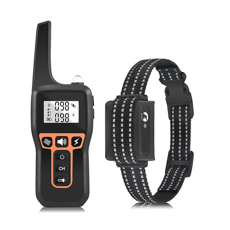 Pro Waterproof Long-Range Dog Training Collar | 1000m Remote Support