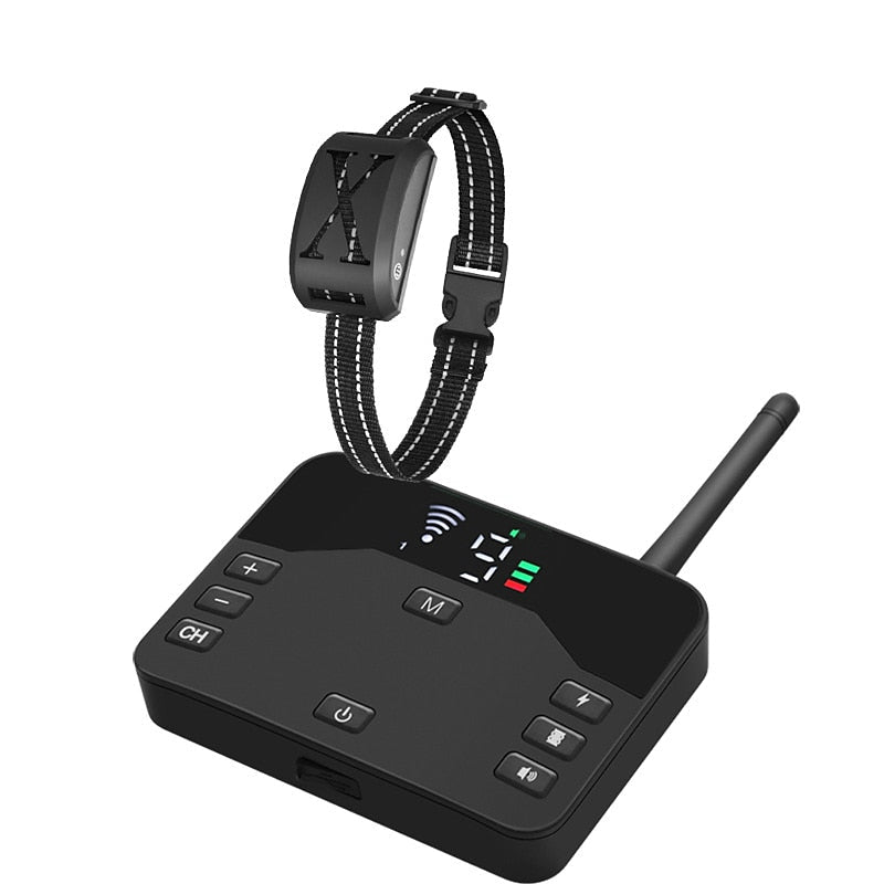 Pro Wireless Dog Fence System with Adjustable Training Collar, 9–240m