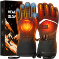 Rechargeable Heated Waterproof Gloves with Touchscreen