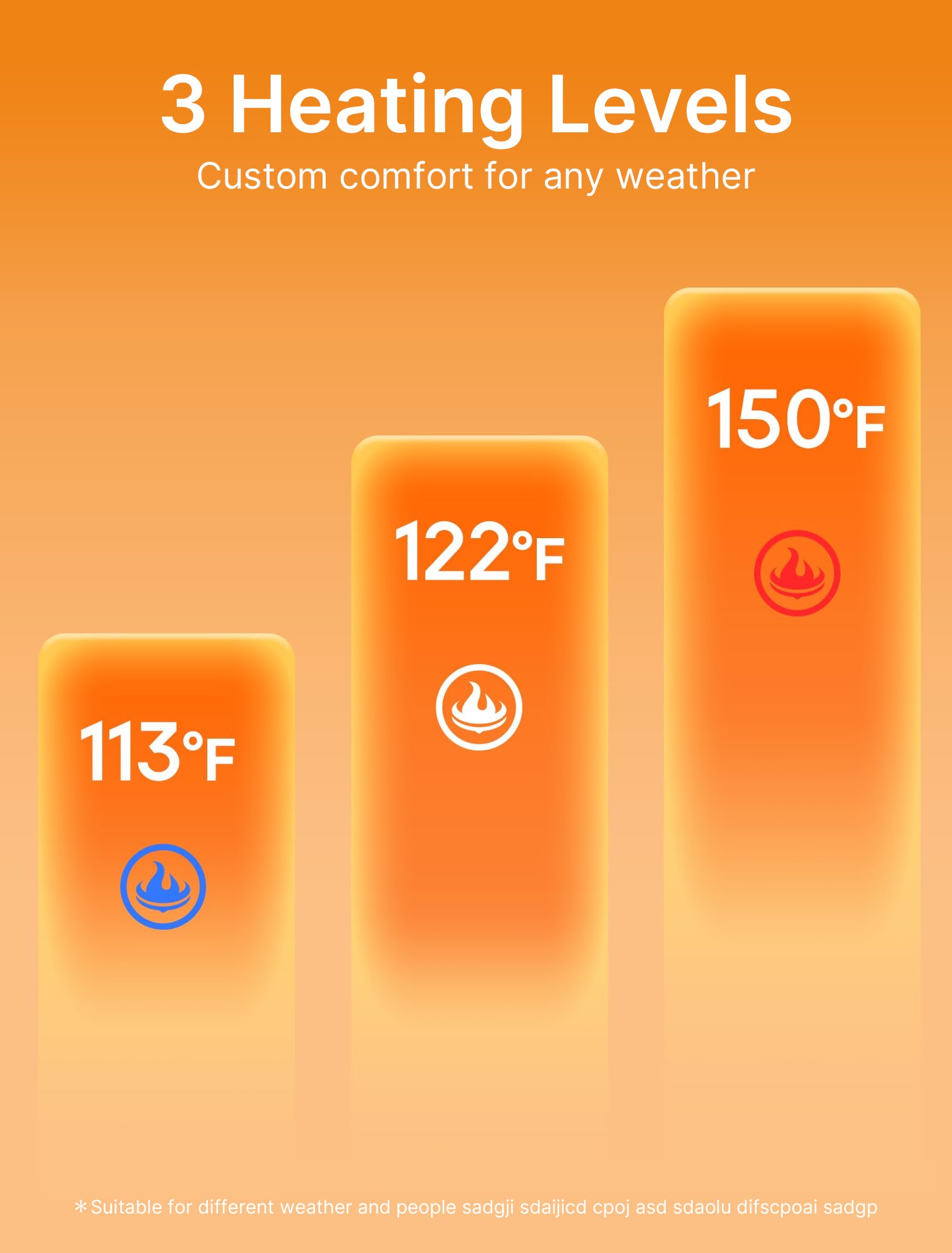 Rechargeable Heated Waterproof Gloves with Touchscreen