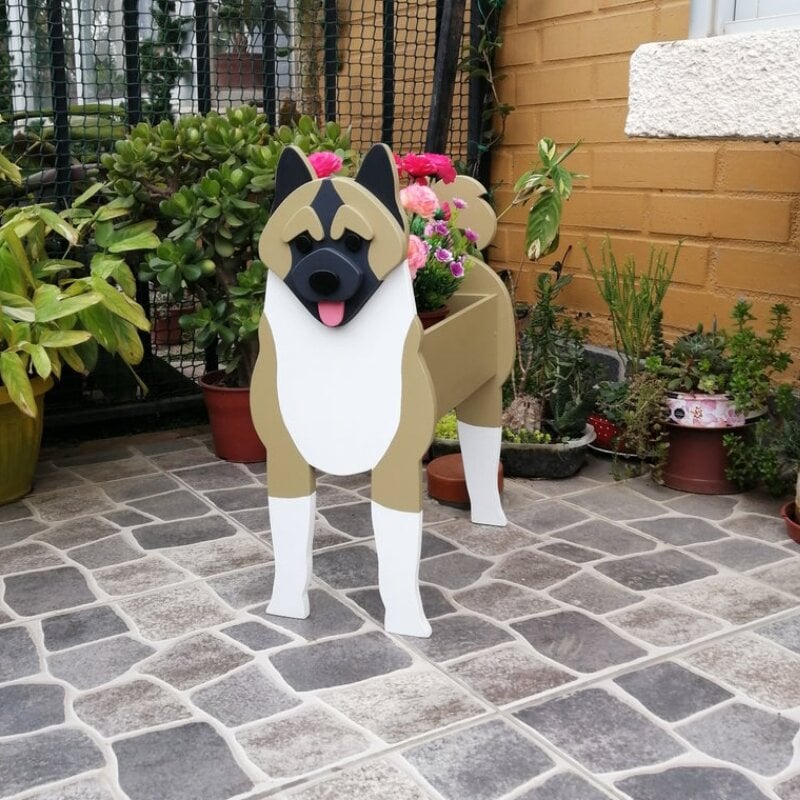 American Akita Planter (24*21*10cm)