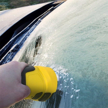USB Rechargeable Electric Ice Scraper – Anti-Freeze Electromagnetic Car Snow Removal Tool