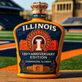 Illinois 135th Anniversary Whiskey Bottle