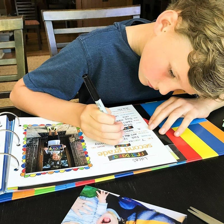 School Year Memory Book — From Preschool to College