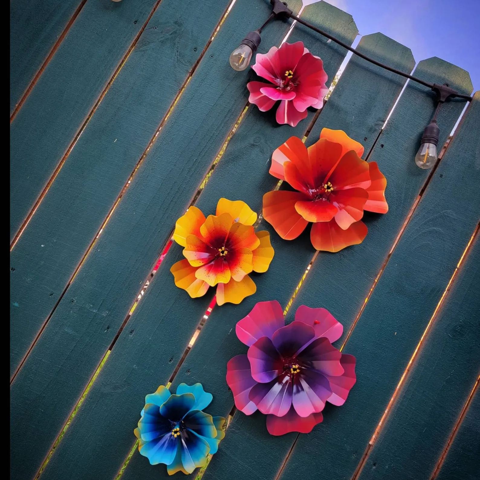 Beautiful Fence Decoration