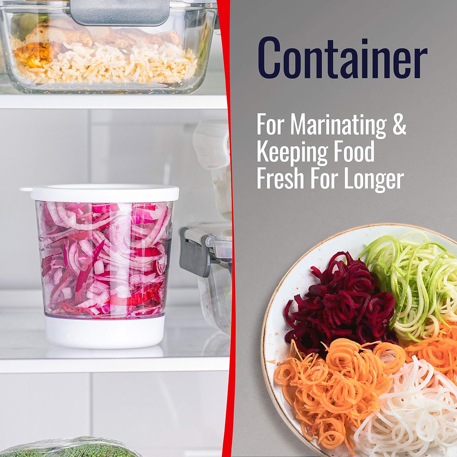 Multifunctional Vegetable Spiral Slicer with Stainless Steel Blade