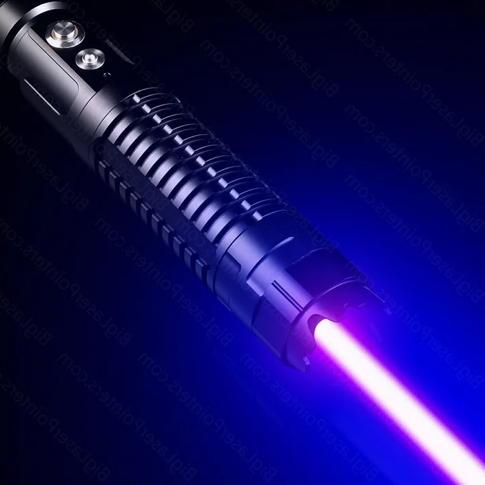 Burning Blue High-Power Tactical Laser Torch - Military Grade Flashlights