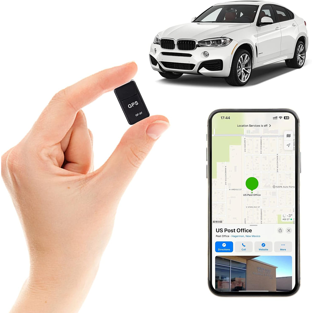 Mini GPS Vehicle Tracker | Magnetic, Waterproof, No-Fee Tracking
