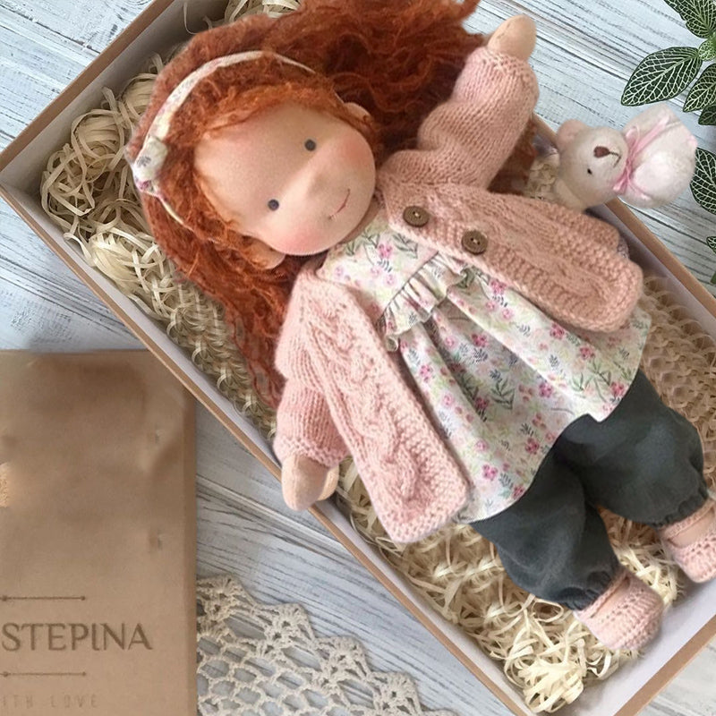 Handcrafted Waldorf doll