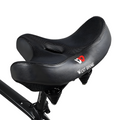 Ergonomic Comfort Bike Seat – Wide Shock-Absorbing Saddle for Mountain & Road Bikes