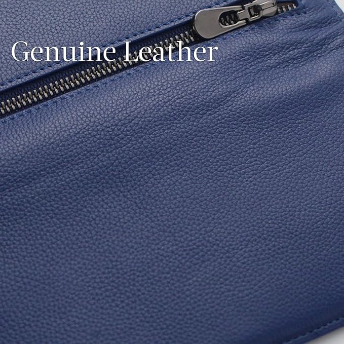 Ultra-thin RFID Blocking Leather Card Wallet