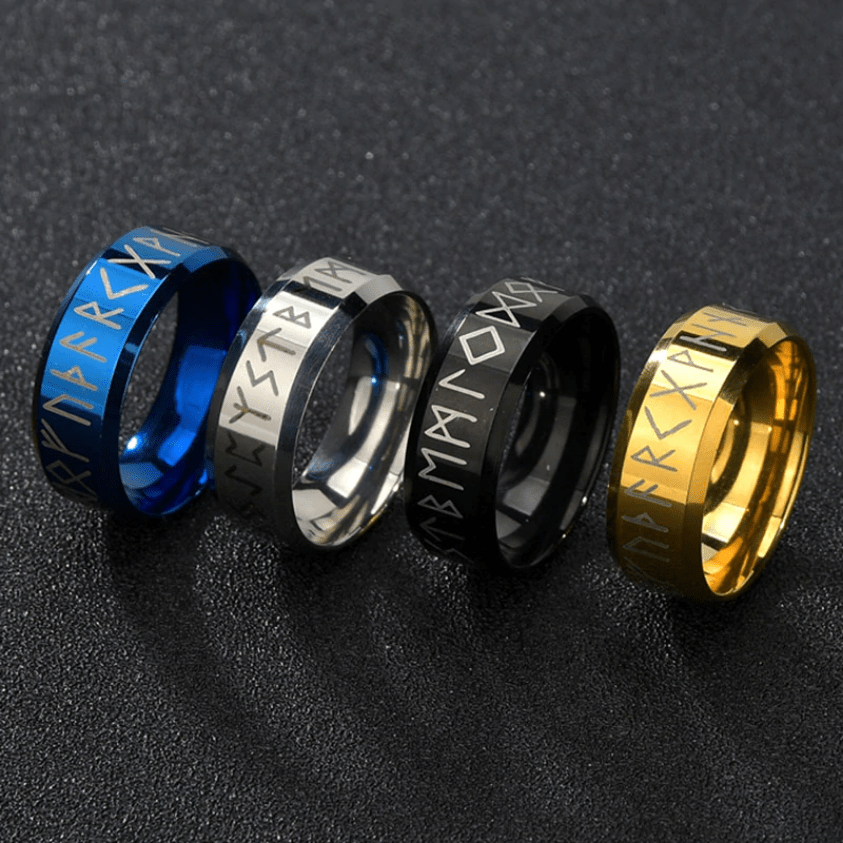 Vikings Norse Rune Ring
