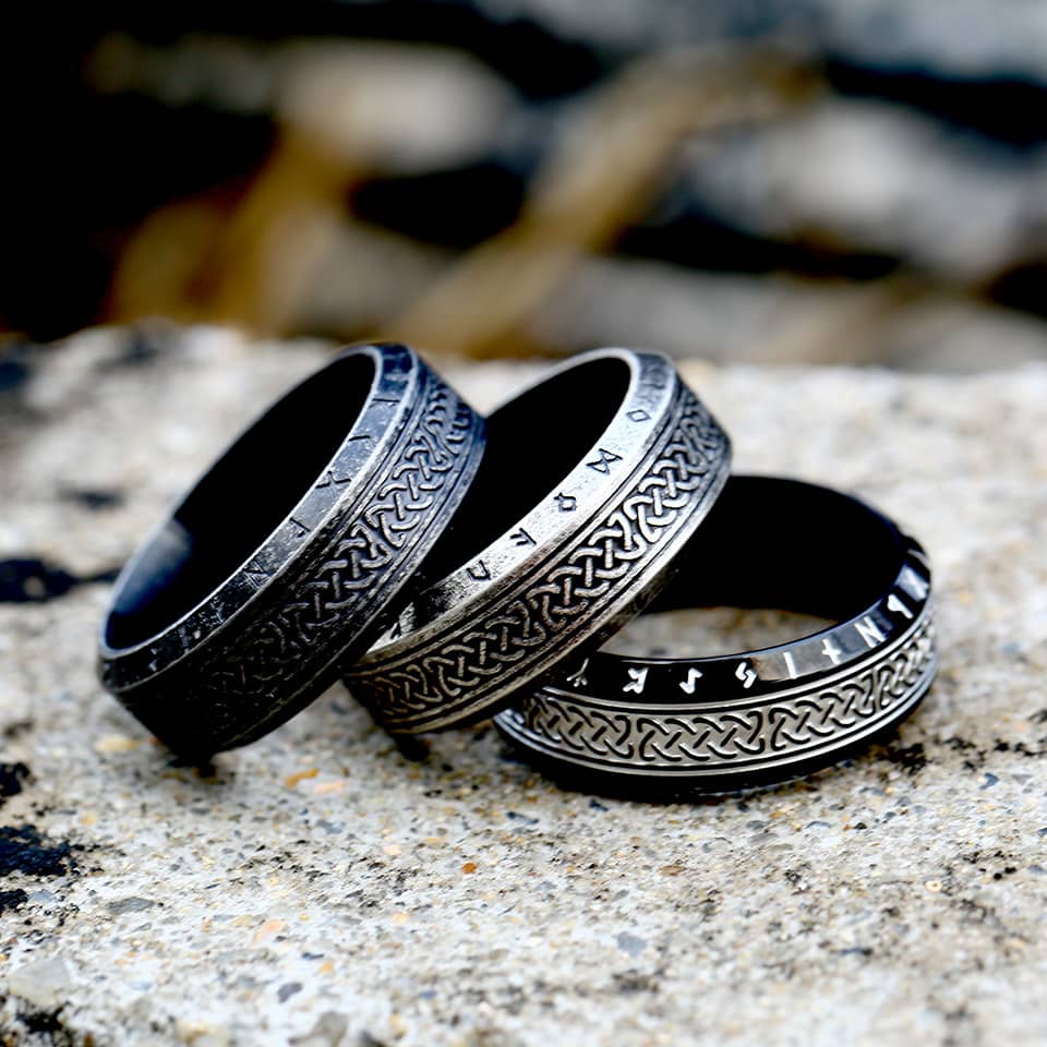 Vintage Rune Rings
