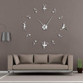 Ballet Girl Large Frameless DIY Wall Clock Music Lovers Gift